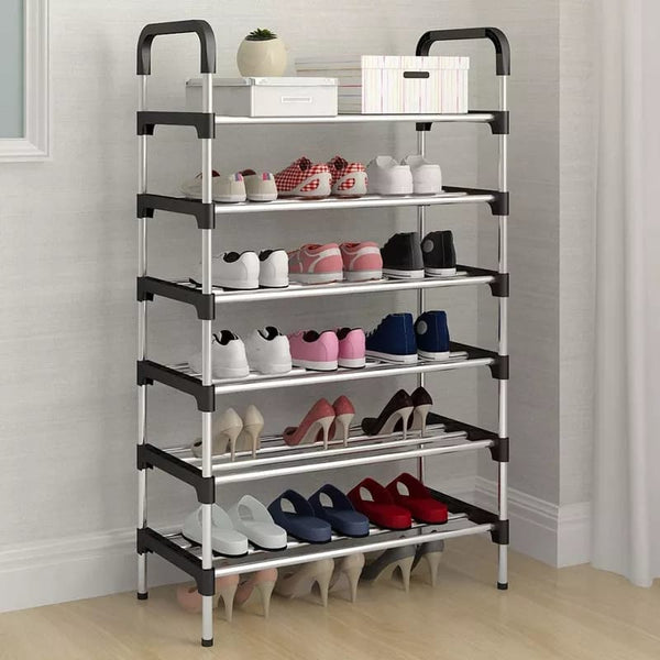 6 Layers Shoe Rack Steel - High Quality