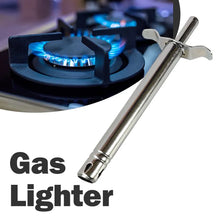 High Quality Stainless Steel Manual Gas Lighter with Free Knife